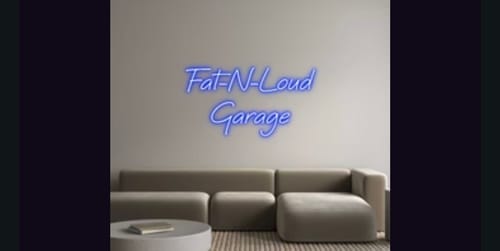 Customer photo review of Custom Neon
