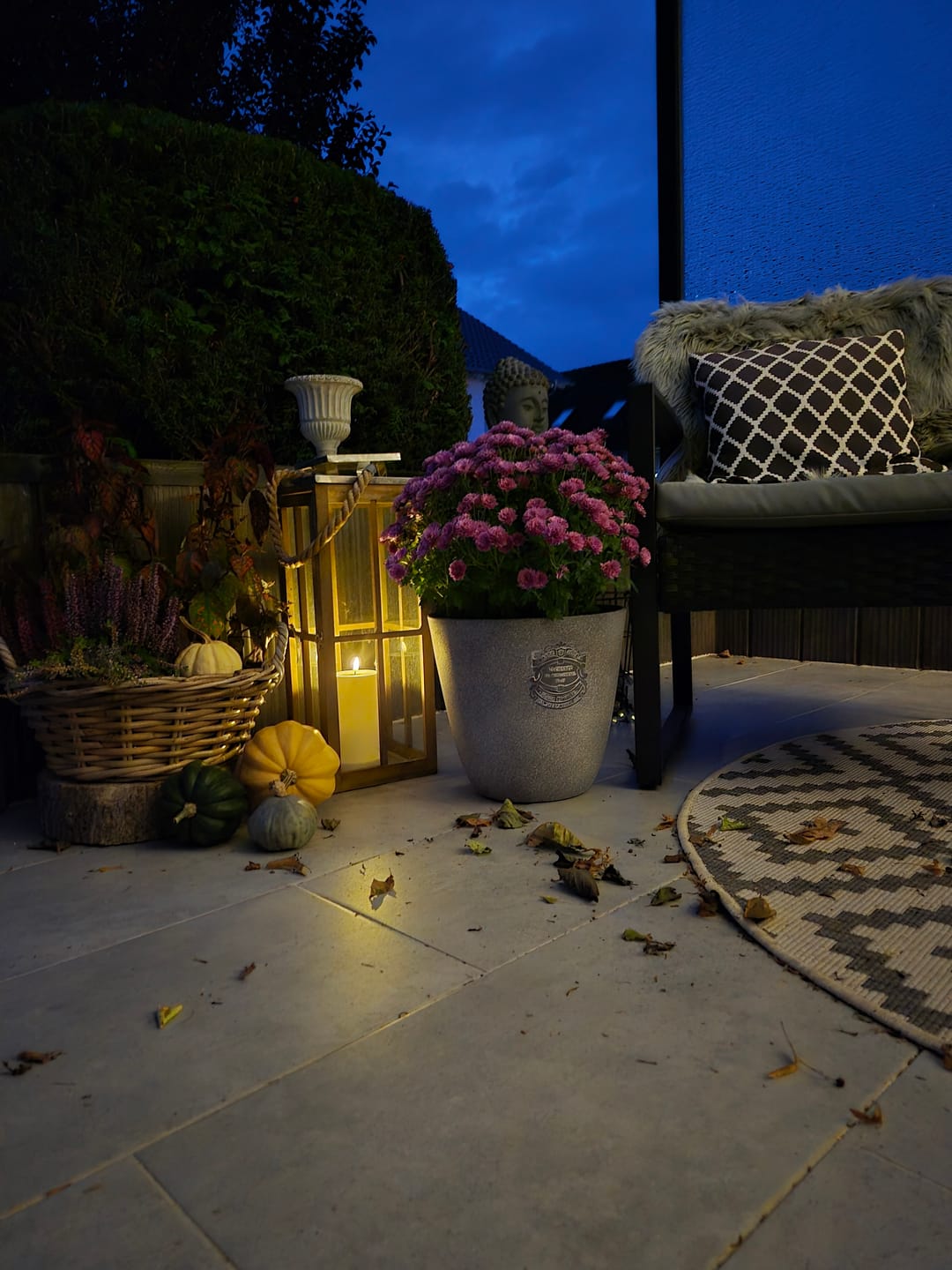 Customer photo review of Udendørs LED Bloklys Ø 7,5 x 15 cm Hvid