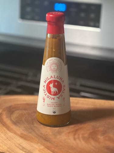 Customer photo review of Salsa Roja White Truffle