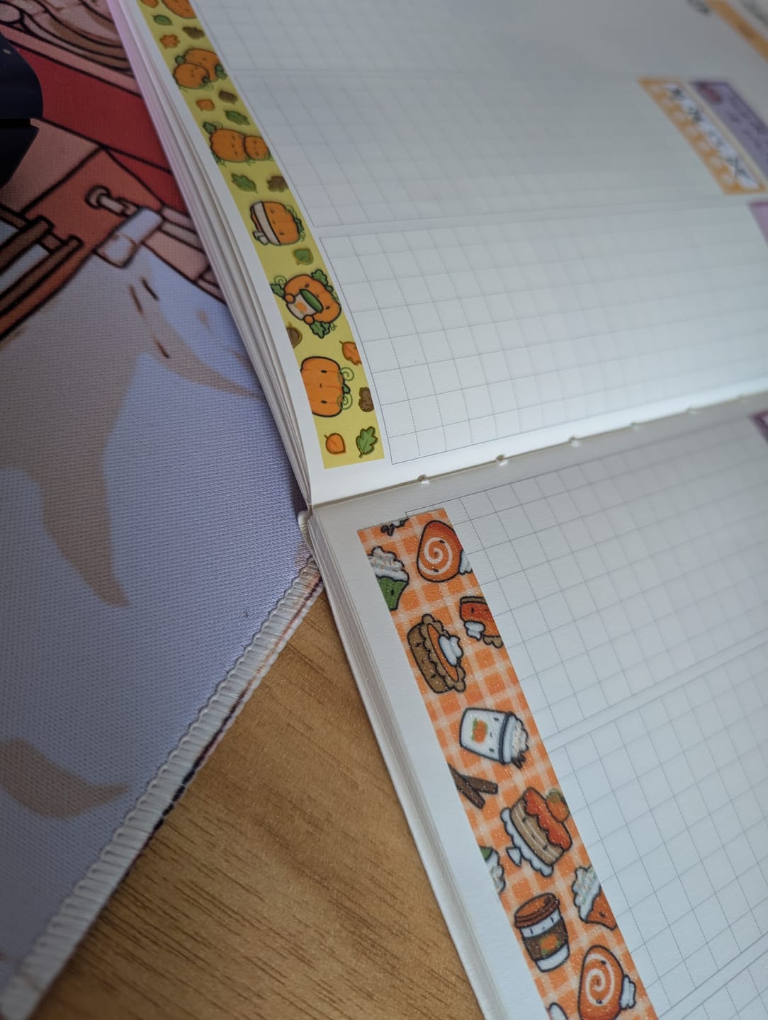 Customer photo review of Pumpkin Spice Washi Tapes (Set of 2)