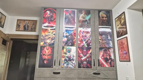 Customer photo review of 3D Triple Transition [Protecting the Smallest Bounty] Lenticular Print