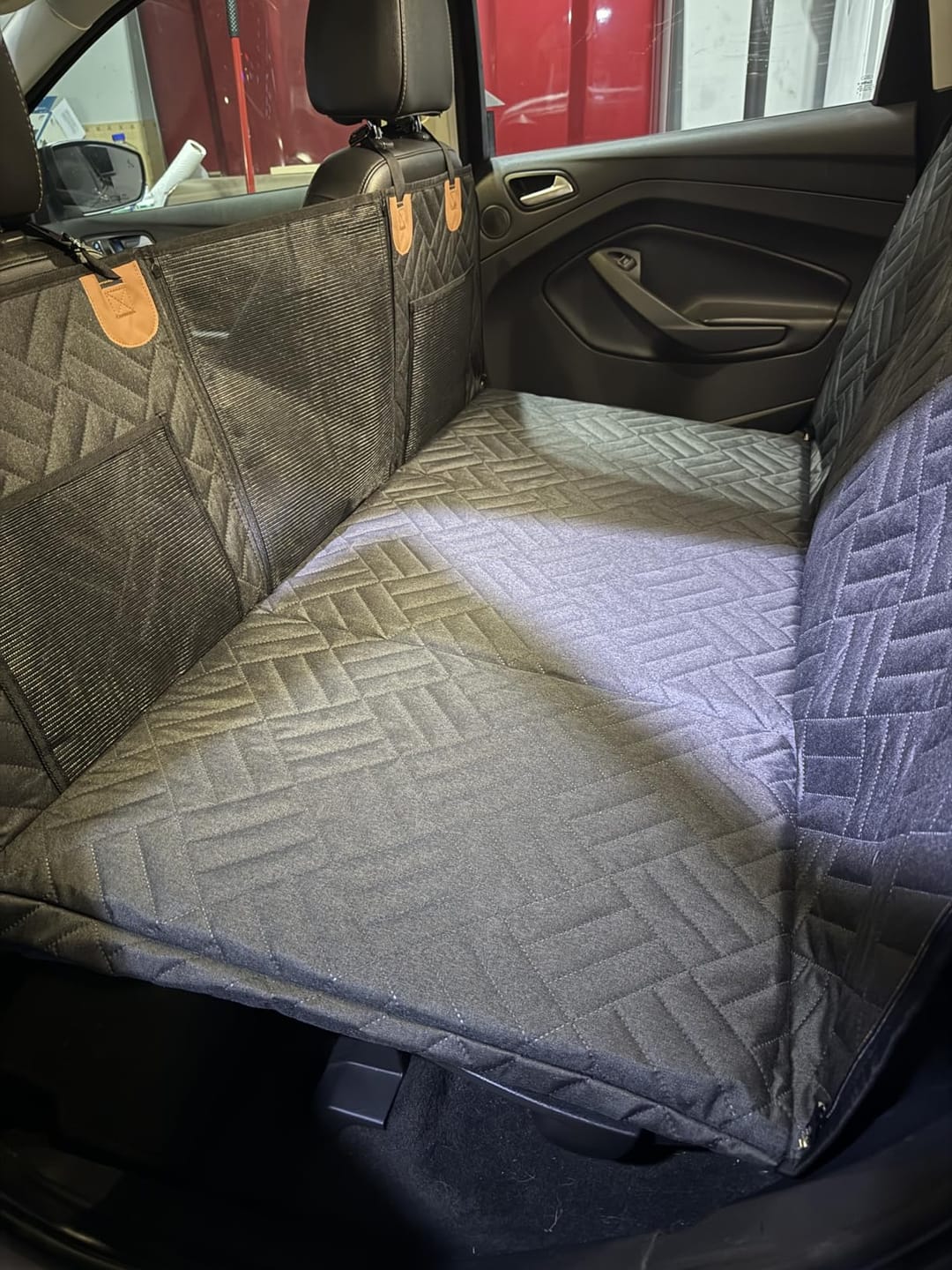 Customer photo review of The Guardian - Dog Seat Cover