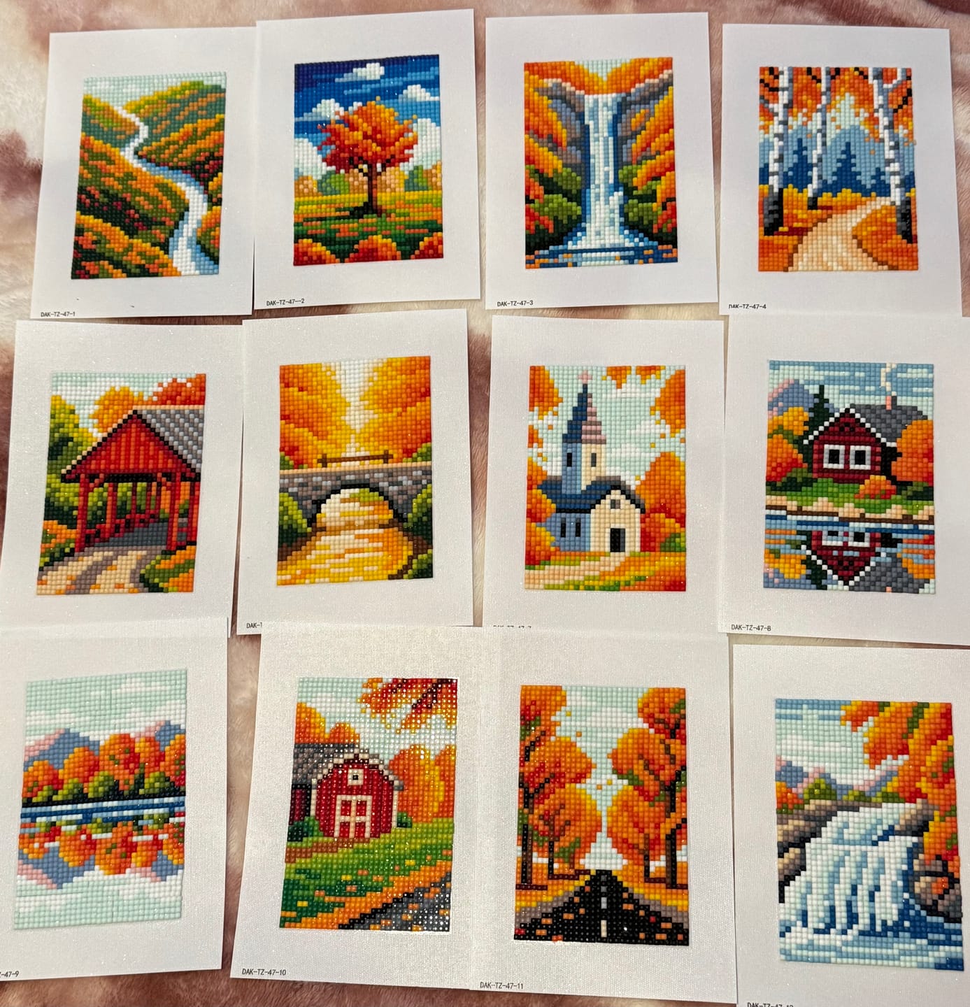 Customer photo review of Autumn Landscapes Set No. 1