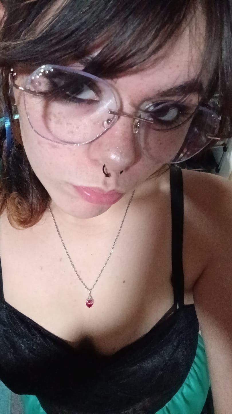 Customer photo review of Cecily Eyeglasses