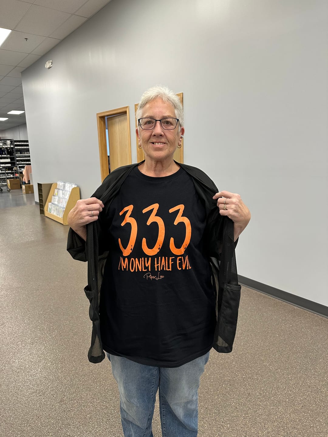 Customer photo review of 333 I'm Only Half Evil