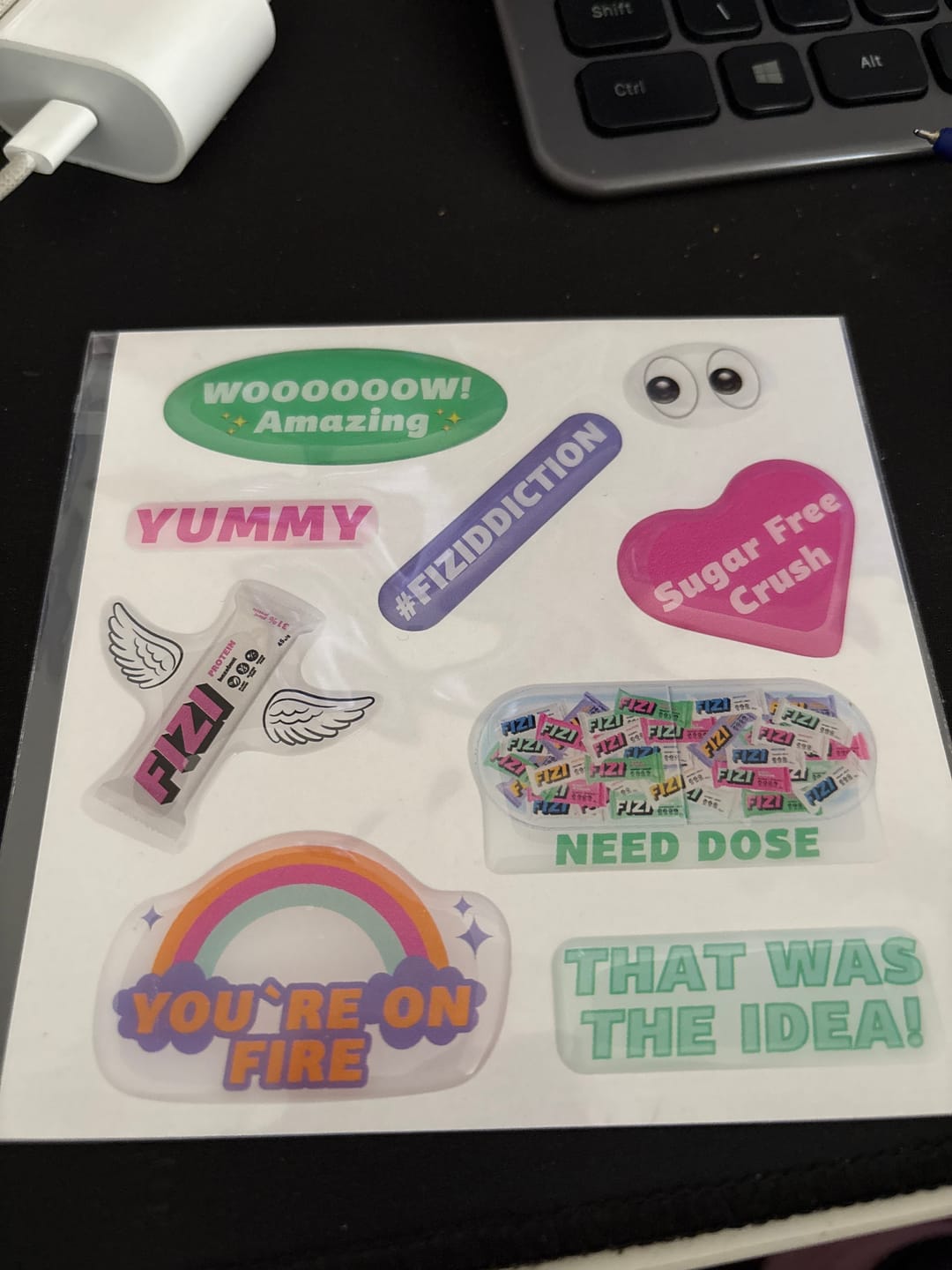 Customer photo review of ZESTAW NAKLEJEK "DIGI FIZI" STICKER PACK