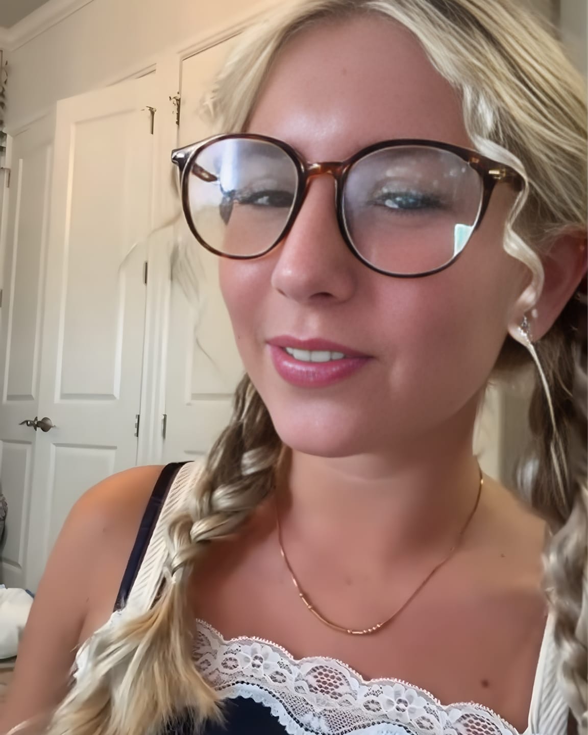 Customer photo review of Collier en code Morse