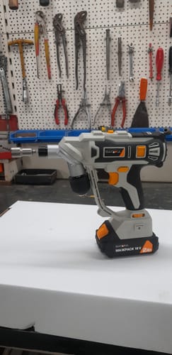Customer photo review of 18V Starter Set Including 2.0Ah Battery + 2.4A Charger