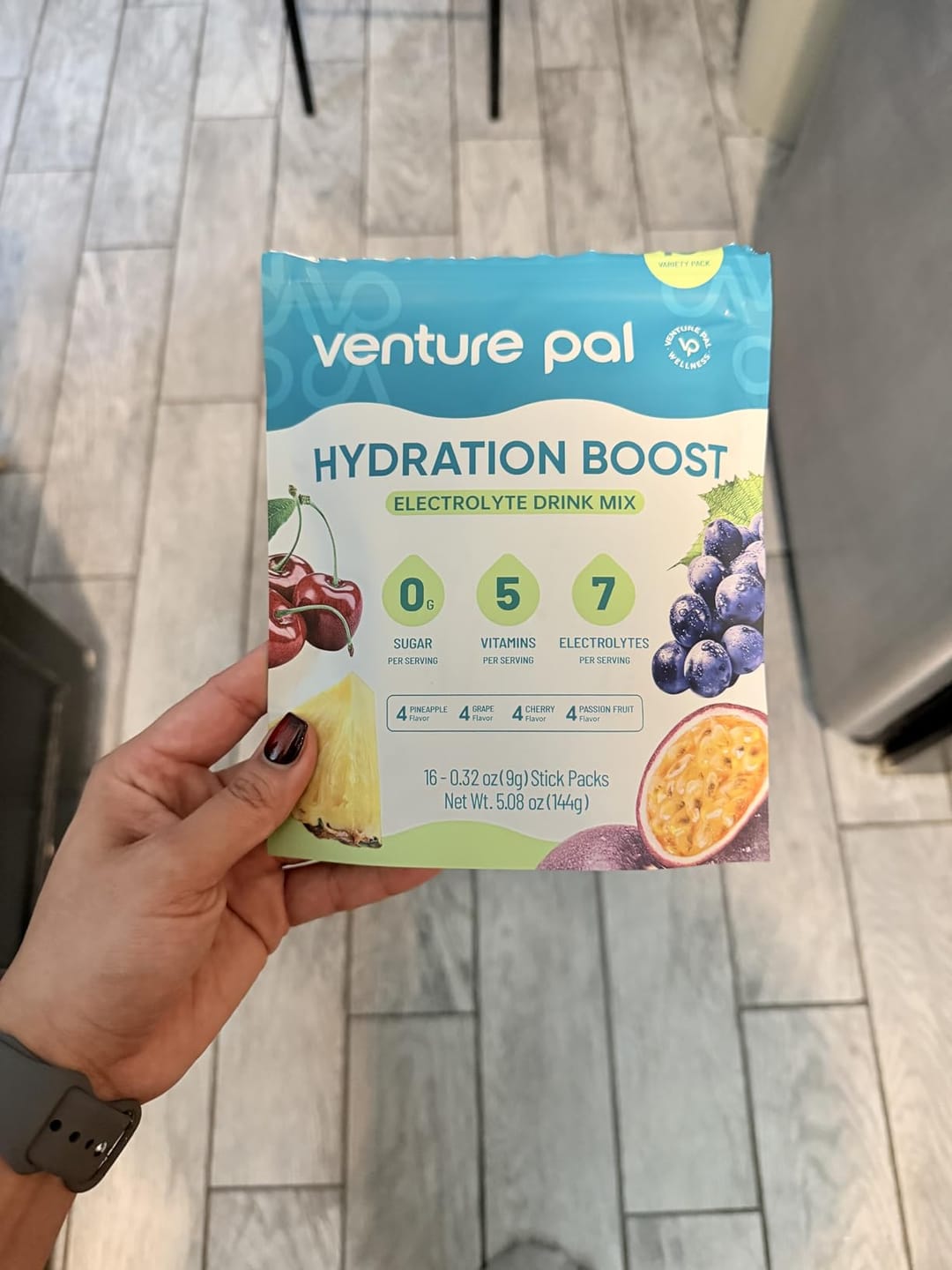 Customer photo review of Sugar Free Electrolyte Powder Packets