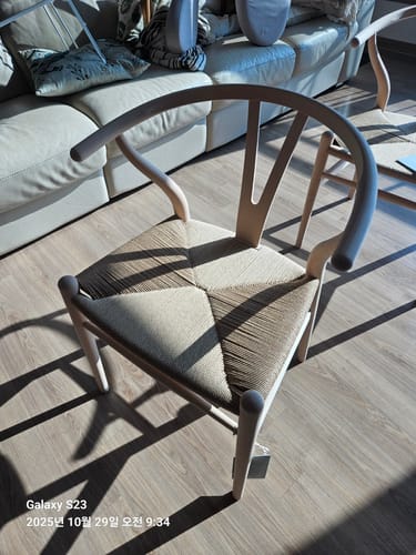 Customer photo of CH24 Wishbone Chair