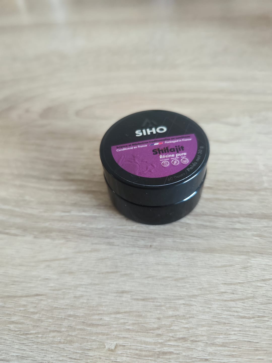 Customer photo review of Résine de Shilajit : Pure 100% | SIHO