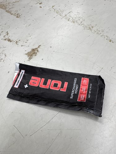 Customer photo review of 100mg Caffeine - Apple Cinnamon - SuperCharged Honey (20-Pack)