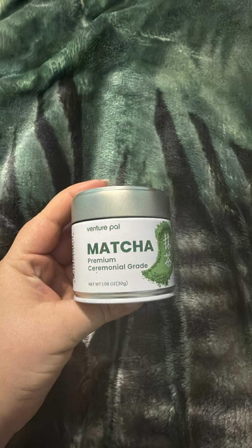 Customer photo review of Ceremonial Grade Matcha Powder - 30g/1.06oz