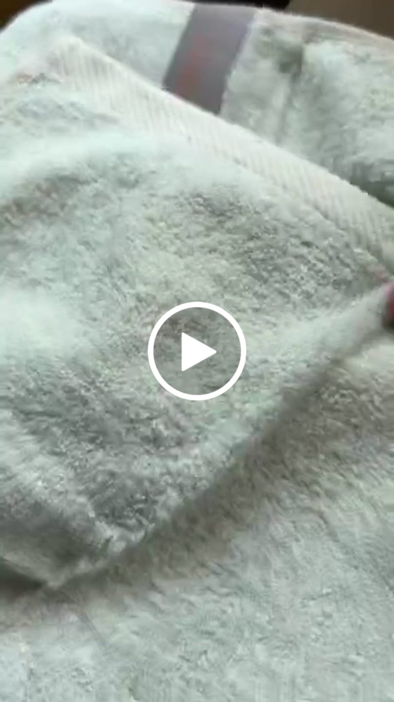 Customer video review of Premium Copper Face Towel | Antibacterial