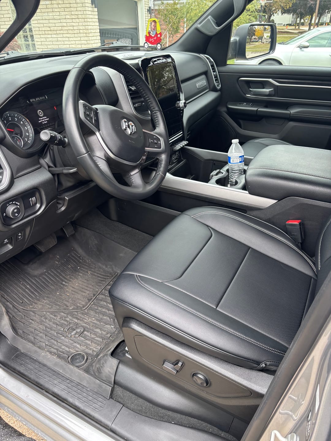 Customer photo review of 2019+ Dodge Ram 1500 TRX Leather Seat Covers