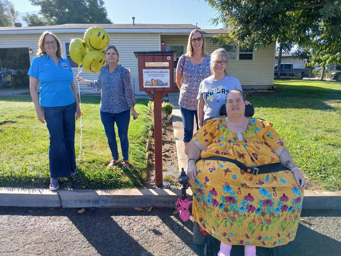 Customer photo review of Little Free Library Official Charter Sign