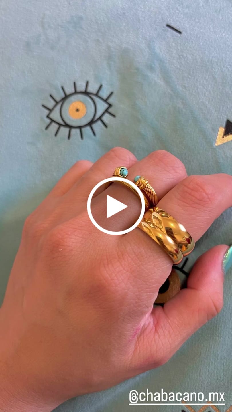 Customer video review of Set 3 Anillos Hera