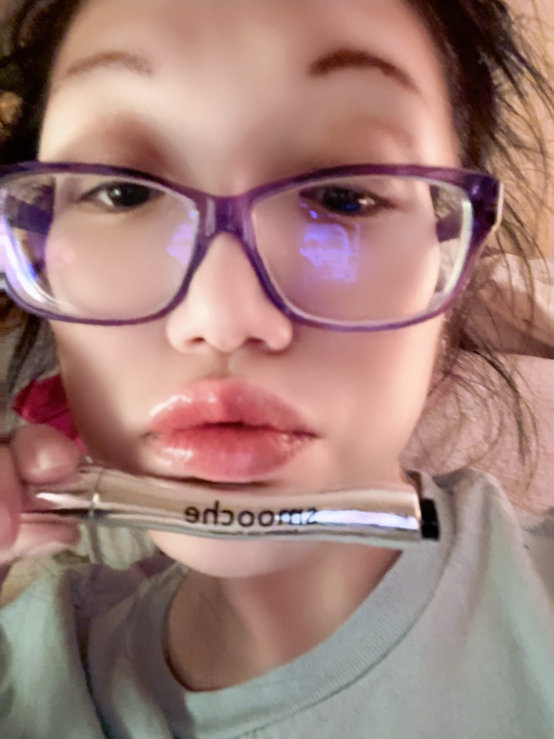 Customer photo review of Extreme Lip Plumper