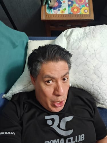 Customer photo review of Instant Dye Shampoo