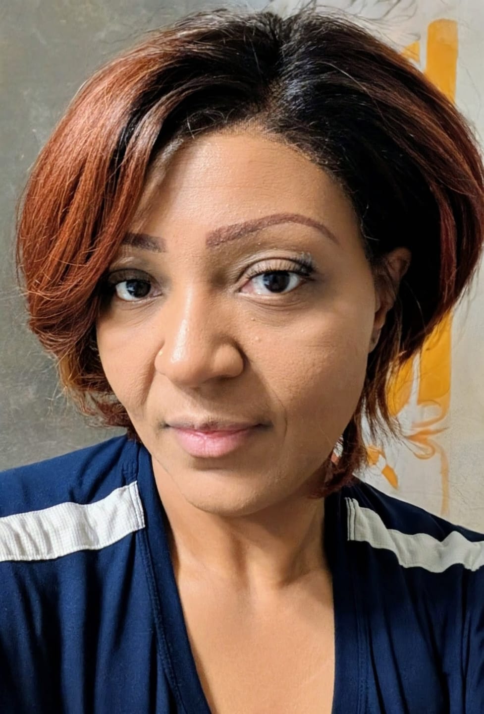 Customer photo review of Sensationnel Butta Chic Bob Glueless 5" Deep Part HD Lace Front Wig - BOB UNIT 1