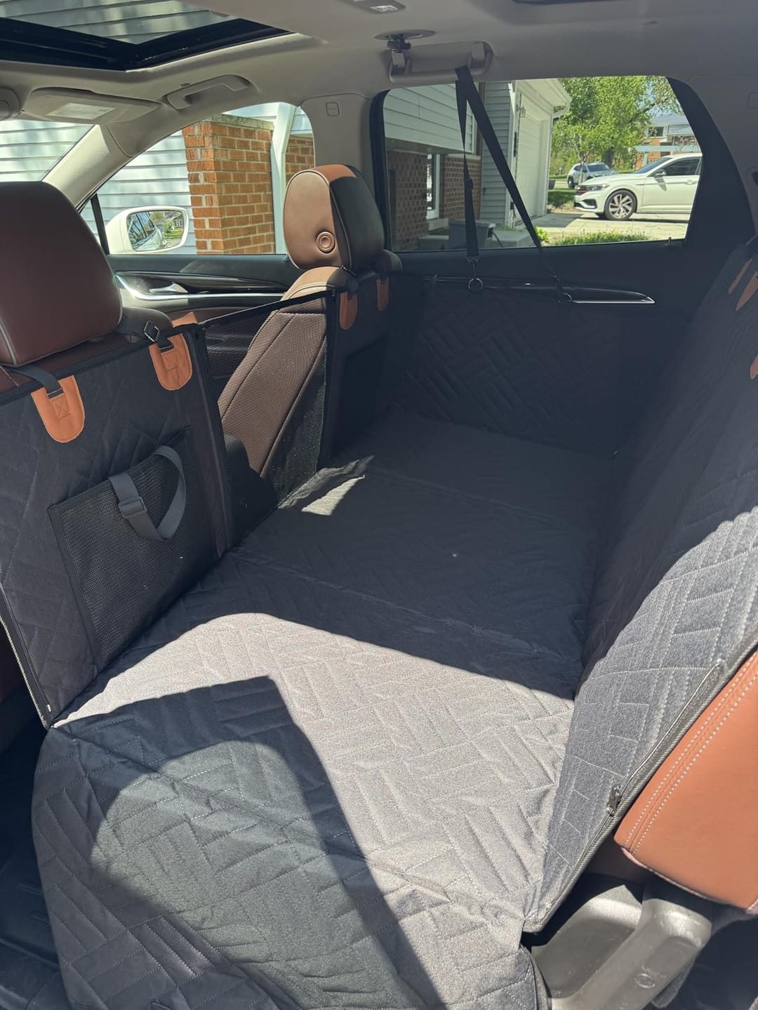 Customer photo review of The Guardian - Dog Seat Cover