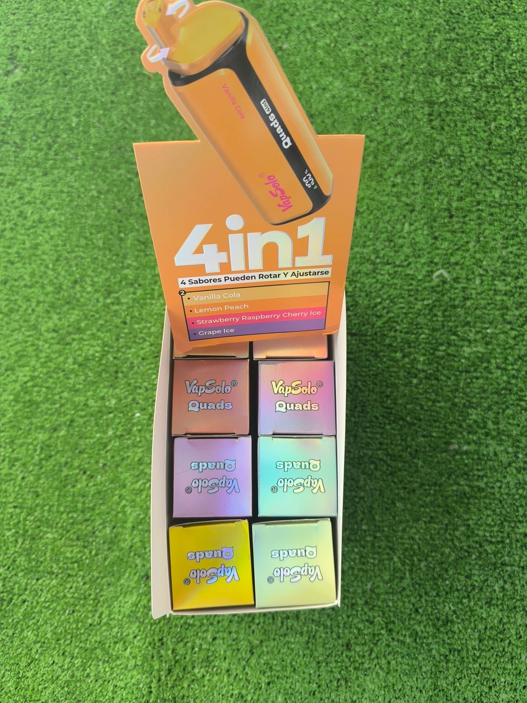 Customer photo review of VAPSOLO Quads 80k 4en1