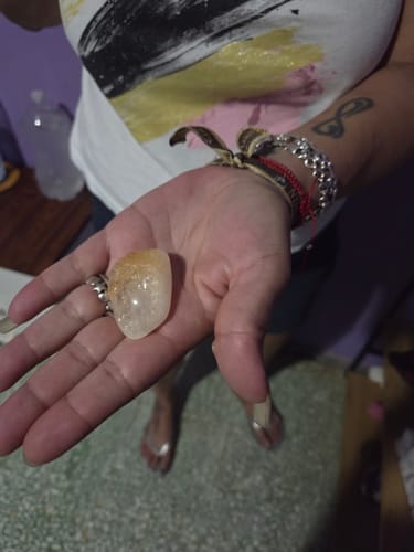 Customer photo review of Citrino Calentado Rodado || Abundancia - Optimismo