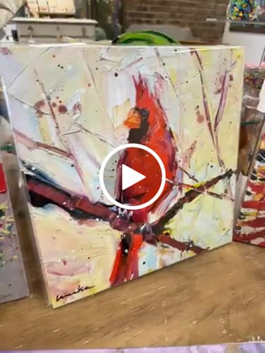 Customer video review of 12x12 Mounted Prints