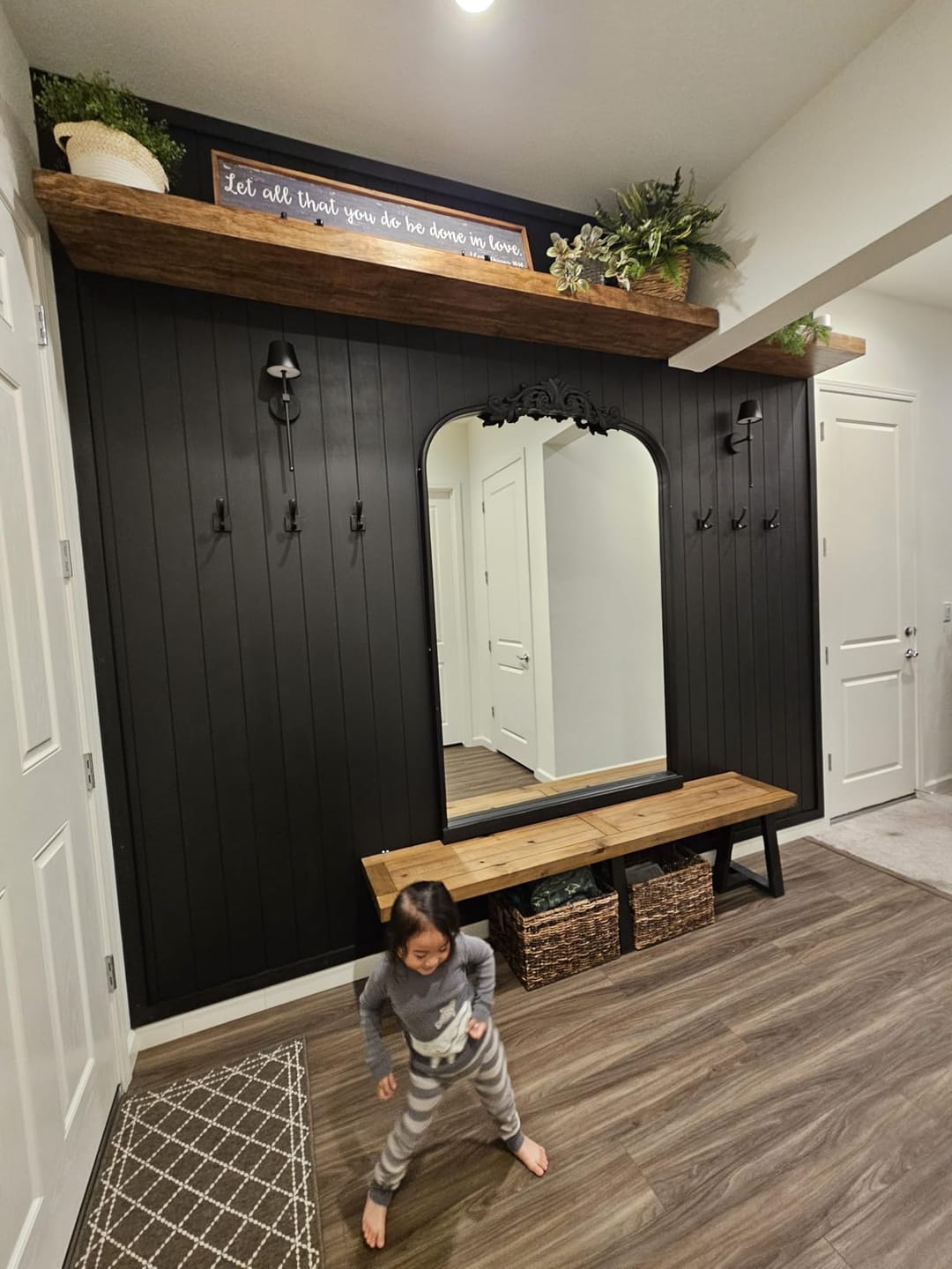 Customer photo review of Cordless Wall Sconces Set Of 2