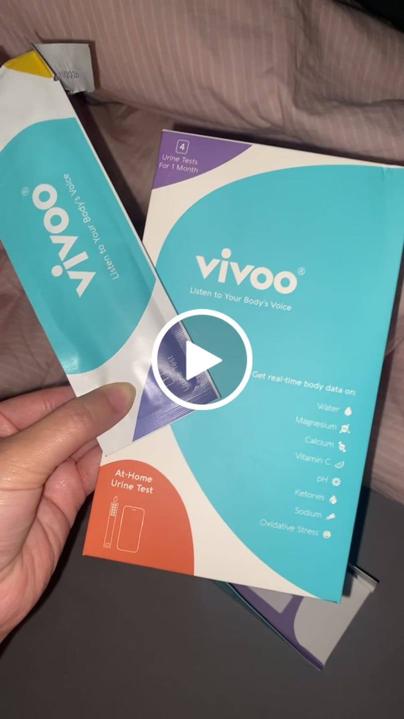 Customer video review of Vivoo Wellness Test