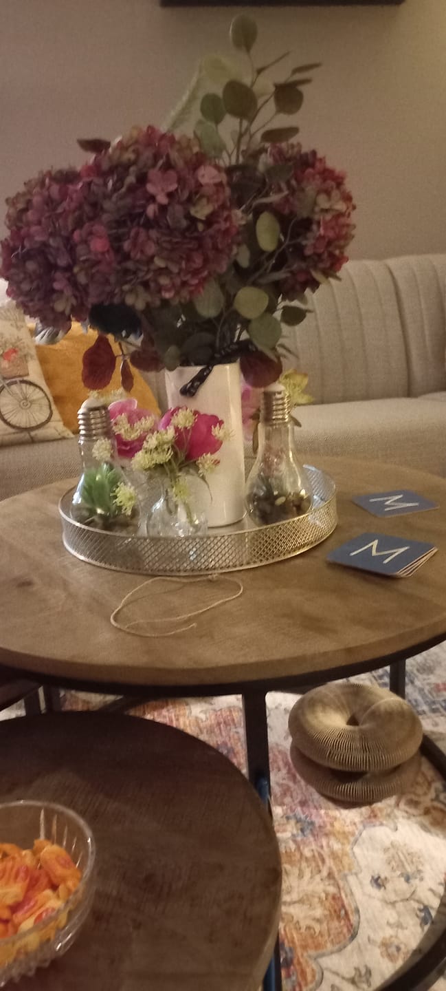 Customer photo review of Grote Zijden Hortensia - Paars