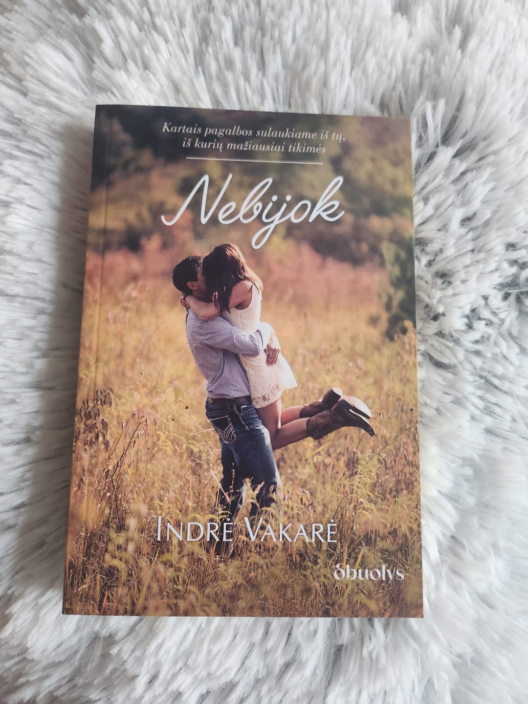 Customer photo review of Nebijok: kai priešas tampa vieninteliu gynėju