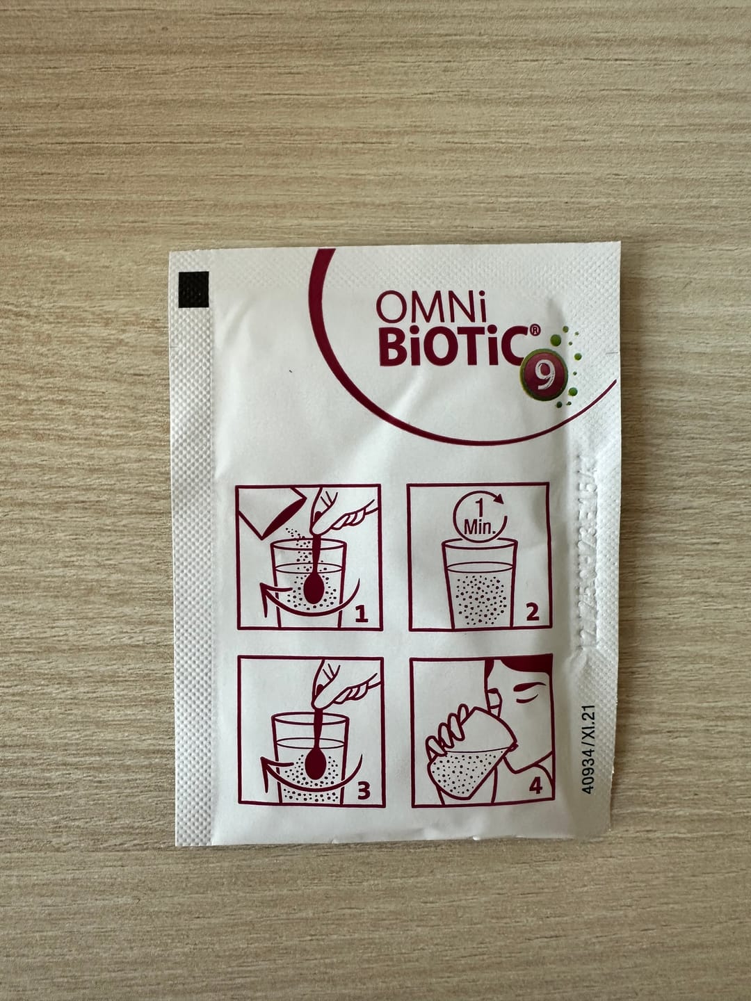 Customer photo review of OMNi-BiOTiC® Stress Repair mit B-Vitaminen