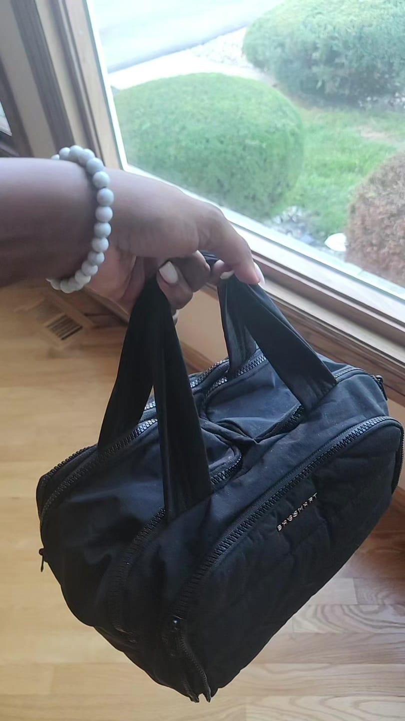 Customer photo review of Crush Toiletry Bag