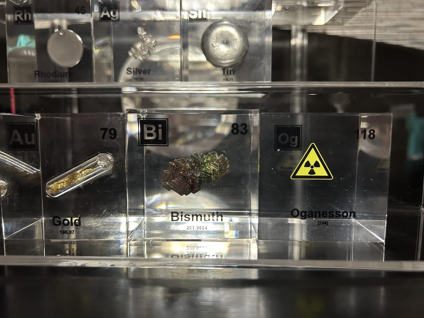 Customer photo review of Bismuth Element Cube