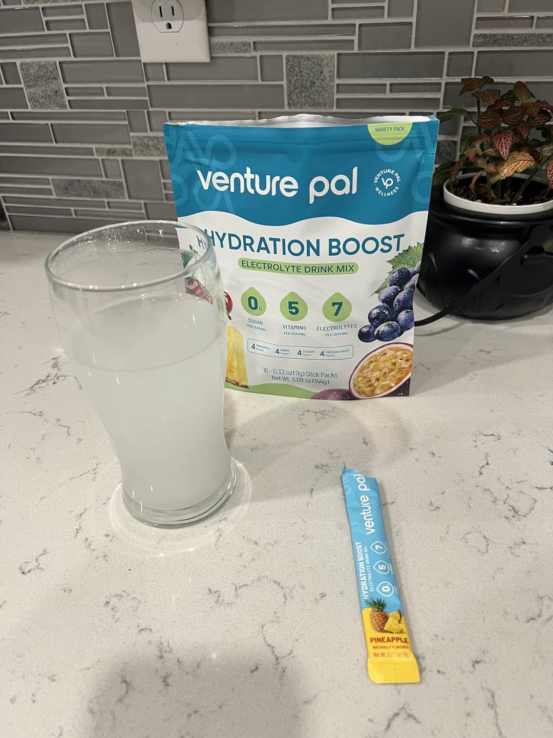 Customer photo review of Sugar Free Electrolyte Powder Packets