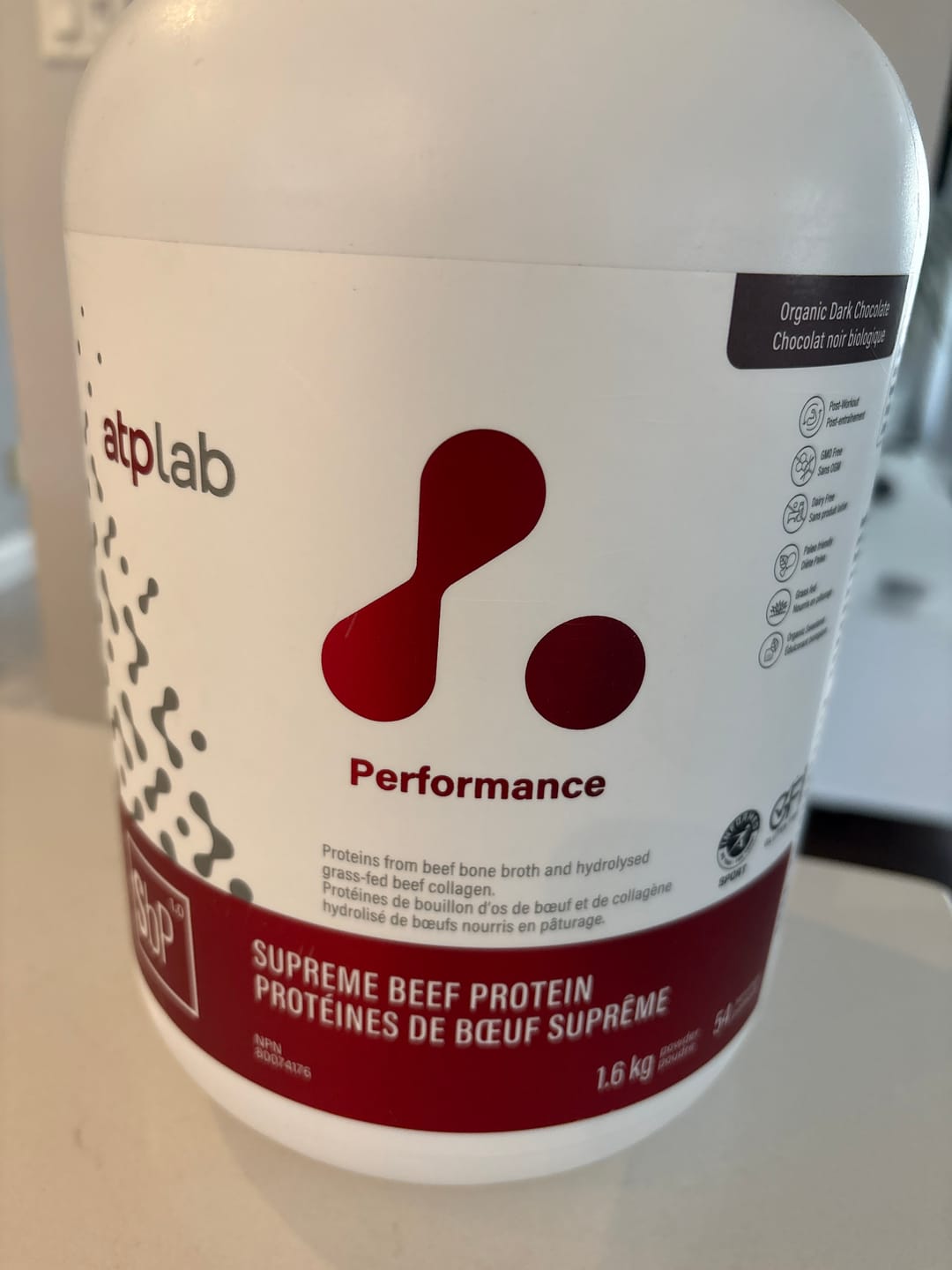 Customer photo review of ATP Lab - Supreme Beef Protein - 850g-1.6kg