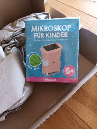 Customer photo review of Edubini Abenteuer-Mikroskop für Kinder