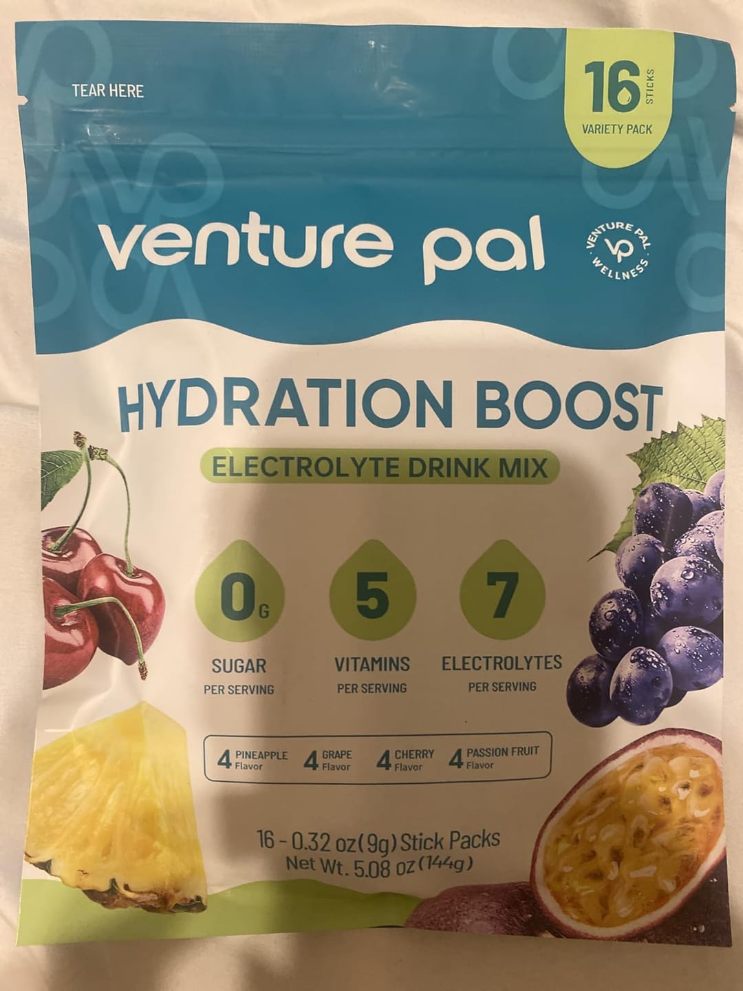 Customer photo review of Sugar Free Electrolyte Powder Packets