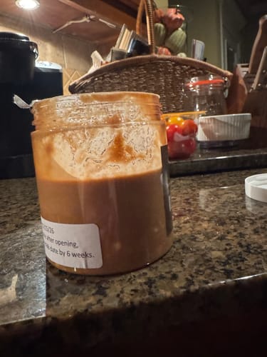 Customer photo review of PEANUT BUTTER - Bunny Crap Jar - Value Menu