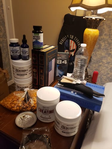 Customer photo review of Bovine Colostrum+ - Cellular Recovery & Defense Matrix