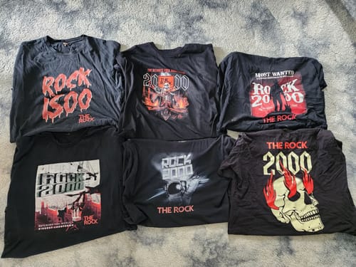Customer photo review of The Rock 2000 Event T-Shirt