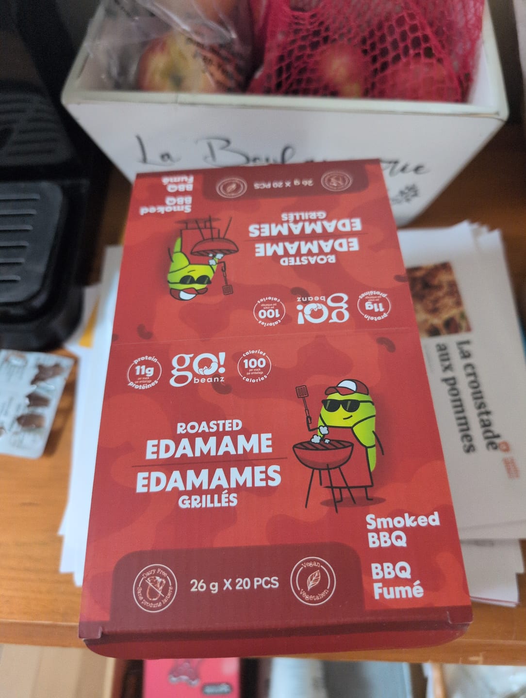 Customer photo review of Go Nutrition - Edamames Grillés - 26g