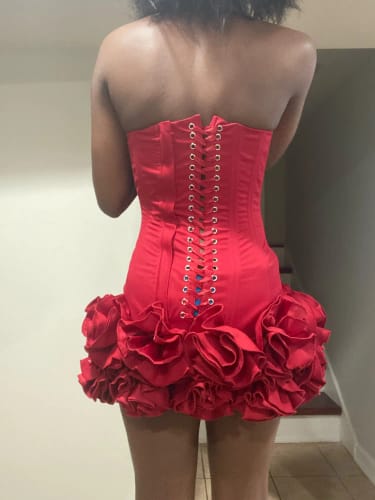 Customer photo review of Amiah Mini Dress