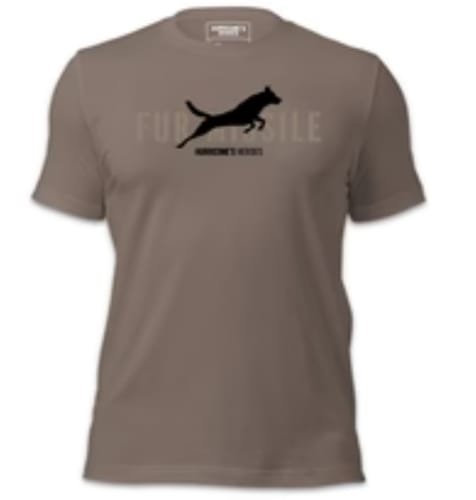 Customer photo review of Fur Missile Shirt