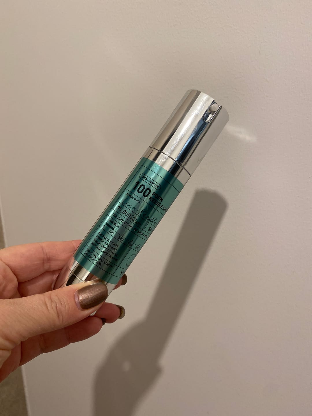 Customer photo review of Serums tvirtuma piešķiršanai ādai VT Cosmetics PDRN Reedle Shot 100