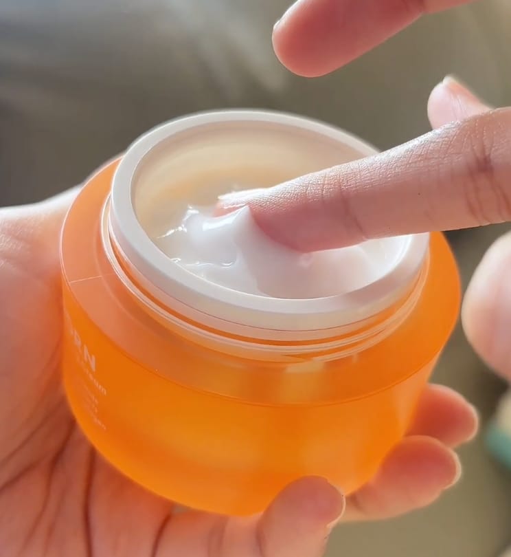 Customer photo review of PDRN Repairing Cream 50g