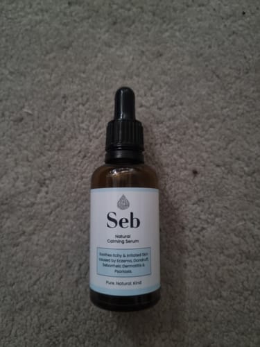 Customer photo review of Seb Natural Calming Serum