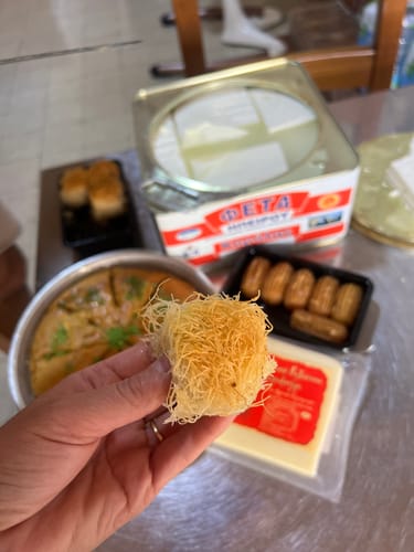 Customer photo review of Traditional Greek Kataifaki Rolls – 6 Pieces (280g)