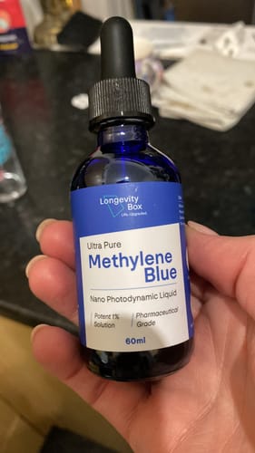 Customer photo review of Ultra Pure Methylene Blue